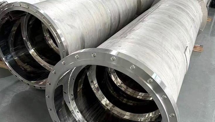 塔节的内面电解抛光